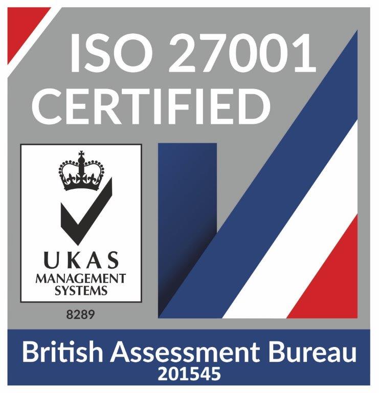 Online Support are ISO-27001 certified